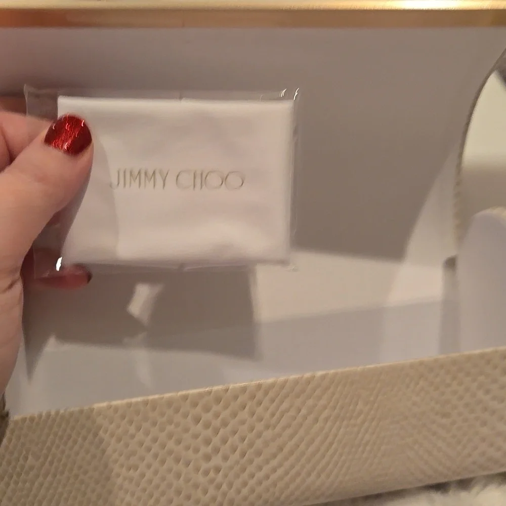 Jimmy Choo Black and Gold River Sunglasses Brand New in Case